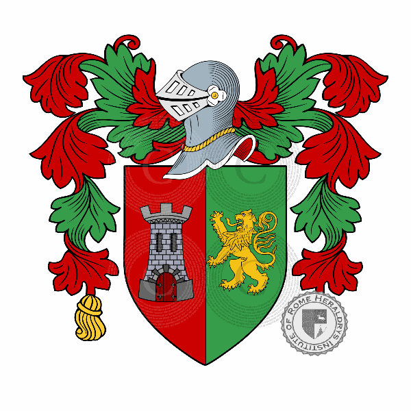 Coat of arms of family Curone