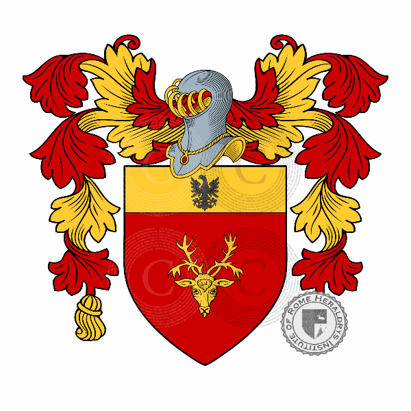 Coat of arms of family Guarnero