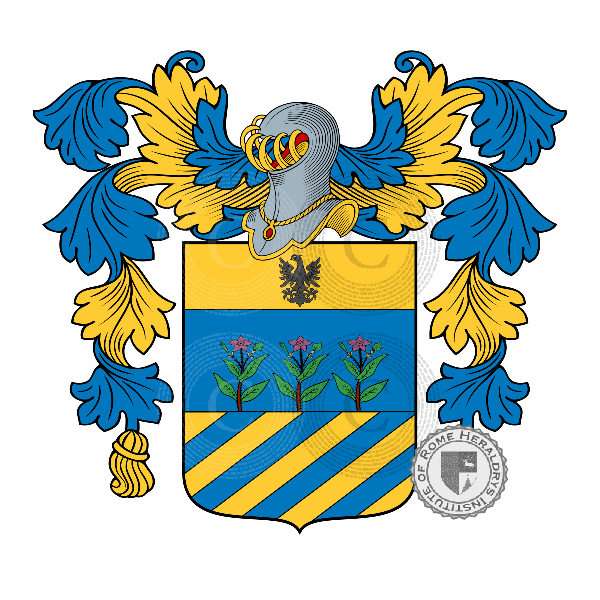 Coat of arms of family Tabacchi