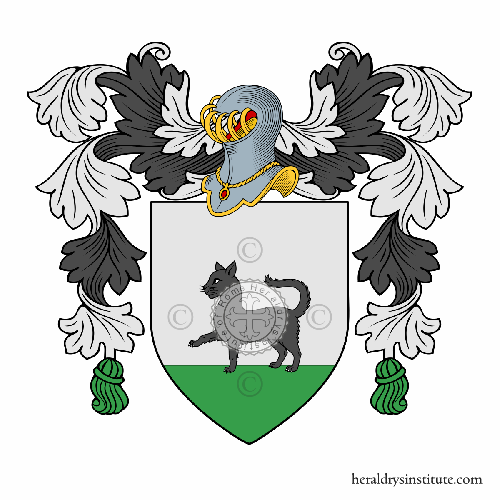 Coat of arms of family Cavalieri
