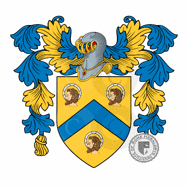 Coat of arms of family Santarelli