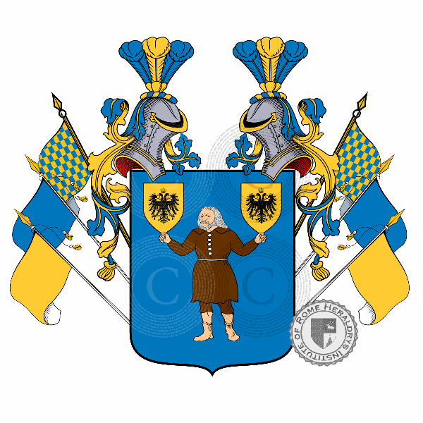 Coat of arms of family Del Vecchio