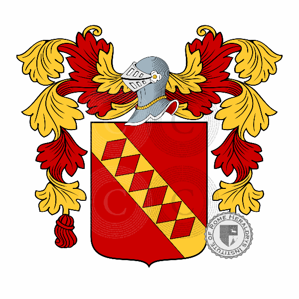 Coat of arms of family Dandoni
