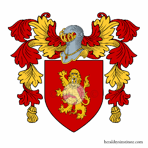 Coat of arms of family Sancassano