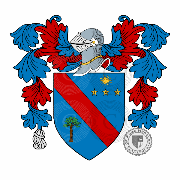 Coat of arms of family Siena