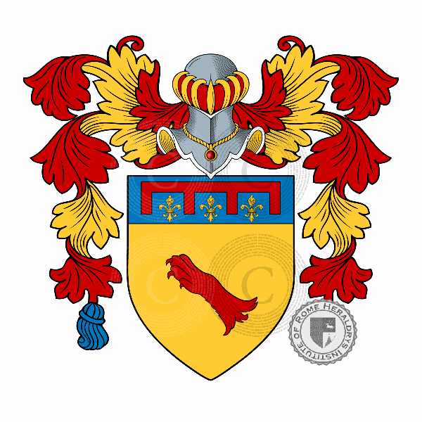 Coat of arms of family Del Sera Fiaschi