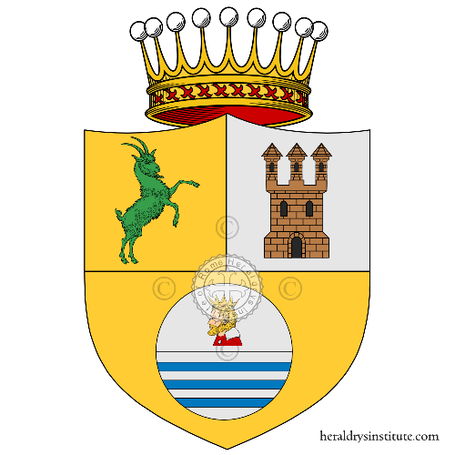 Wappen der Familie Tarabini Castellani