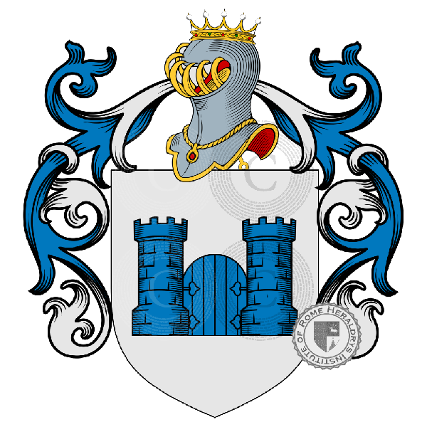 Coat of arms of family Piatti