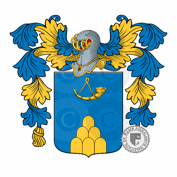 Wappen der Familie Vecchietti Poltri