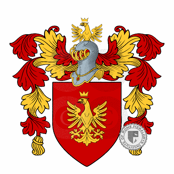 Coat of arms of family Besozzi Visconti