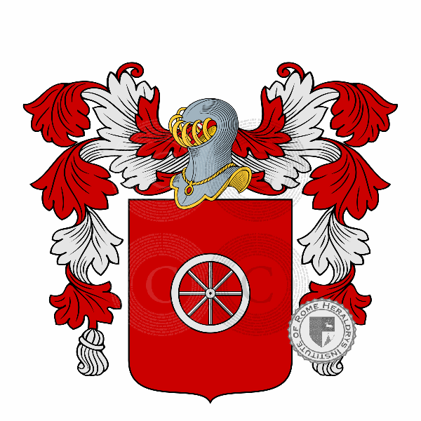 Coat of arms of family Gabotto
