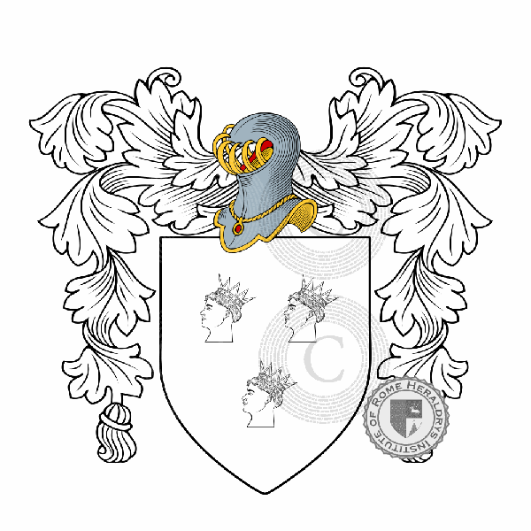 Coat of arms of family Gardi