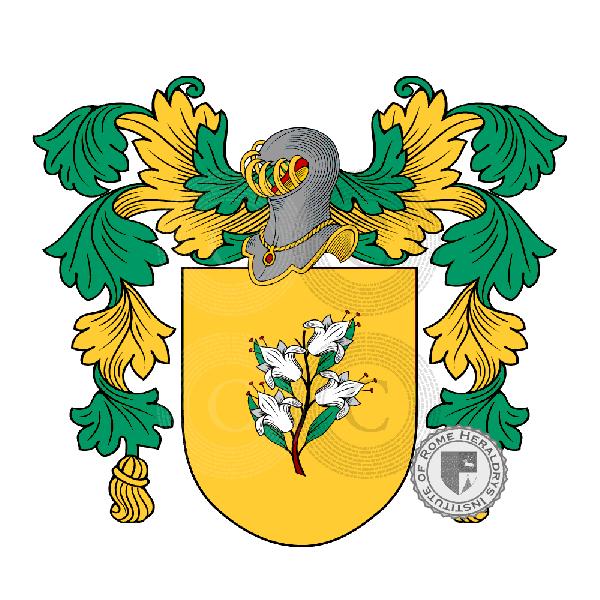 Coat of arms of family Olea