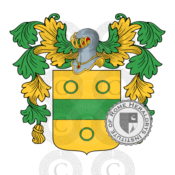 Wappen der Familie Barducci Ottavanti