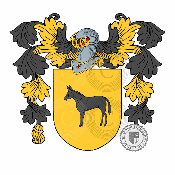 Coat of arms of family Beloso