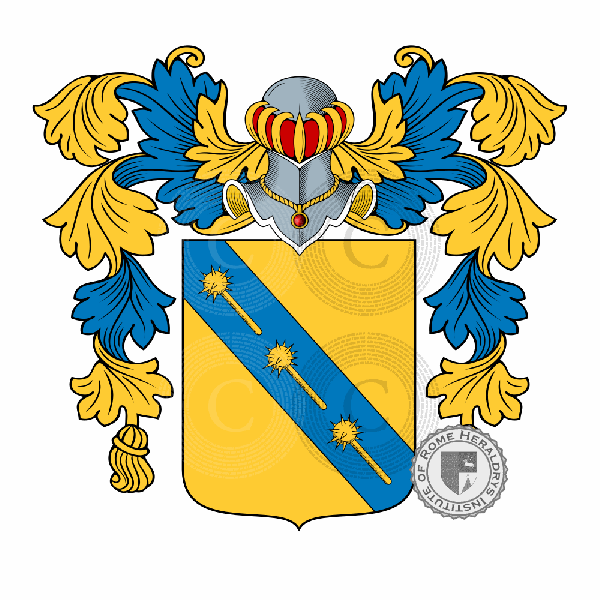 Coat of arms of family De Vicarus