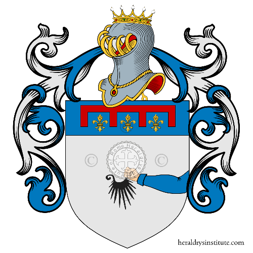 Wappen der Familie Dalla Barba, Barba