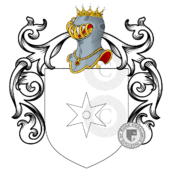 Escudo de la familia Girelli, Mairani