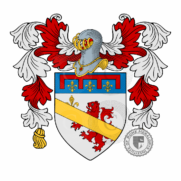 Coat of arms of family Donzellini