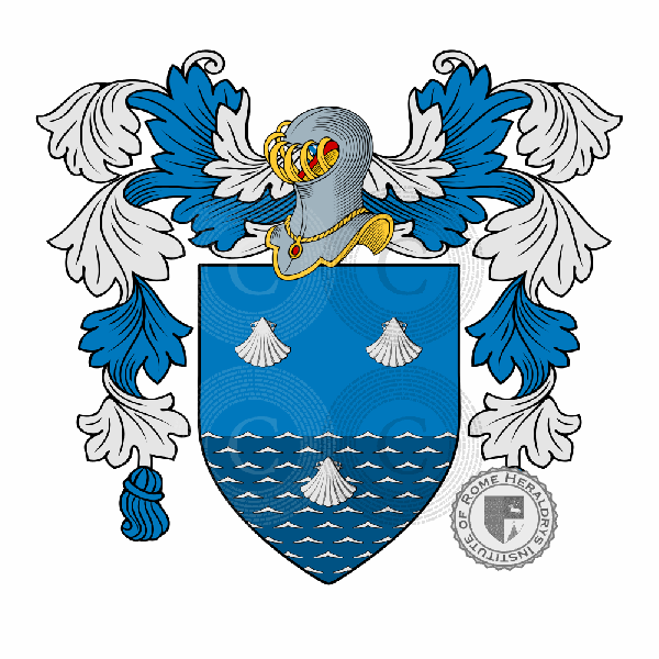 Coat of arms of family Romanelli