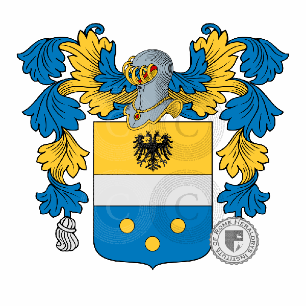 Coat of arms of family Romanelli