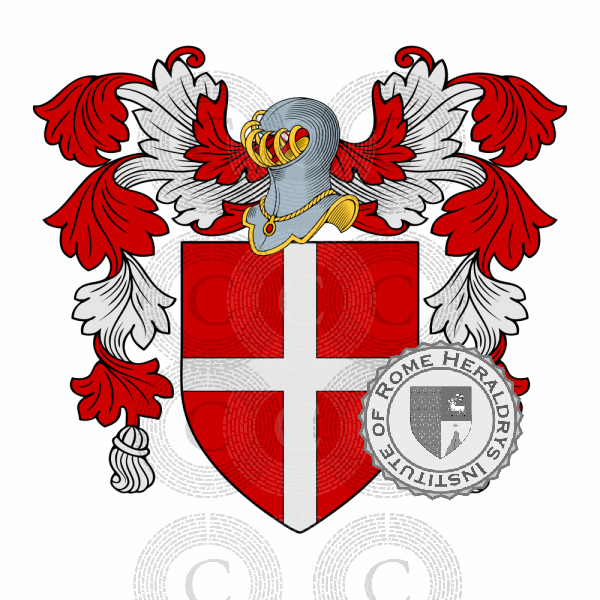 Coat of arms of family Romanello
