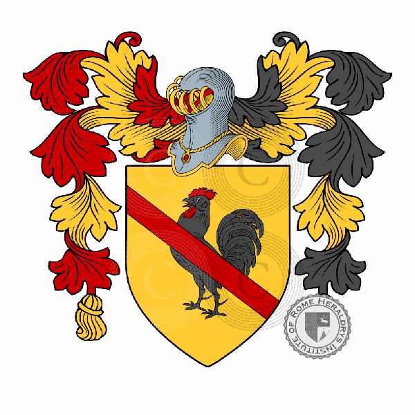 Coat of arms of family Fiorini