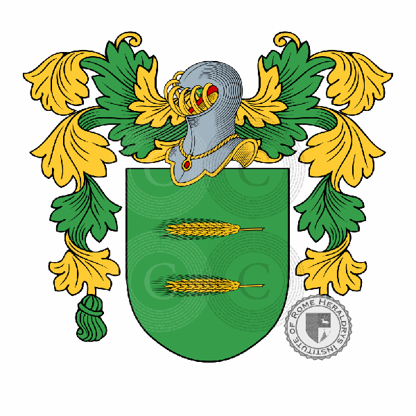 Coat of arms of family Testa