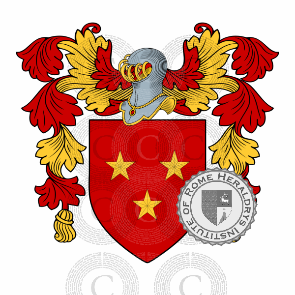 Coat of arms of family Zola