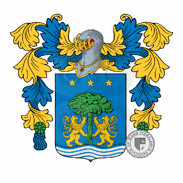 Wappen der Familie Giordano Lanza