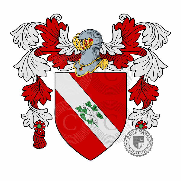 Coat of arms of family Vidale