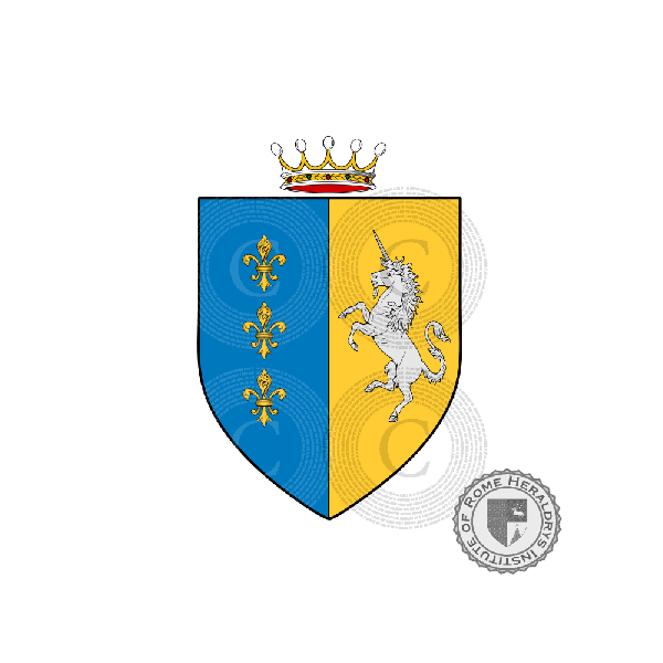 Coat of arms of family Regii   ref: 47659