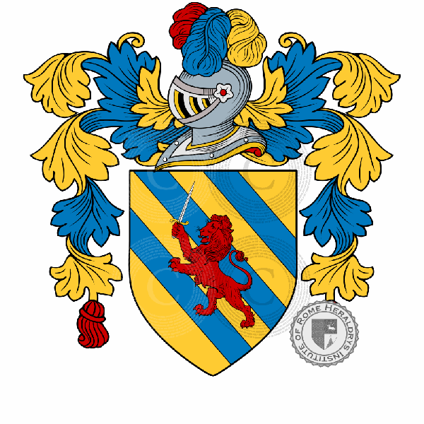 Coat of arms of family Guarducci