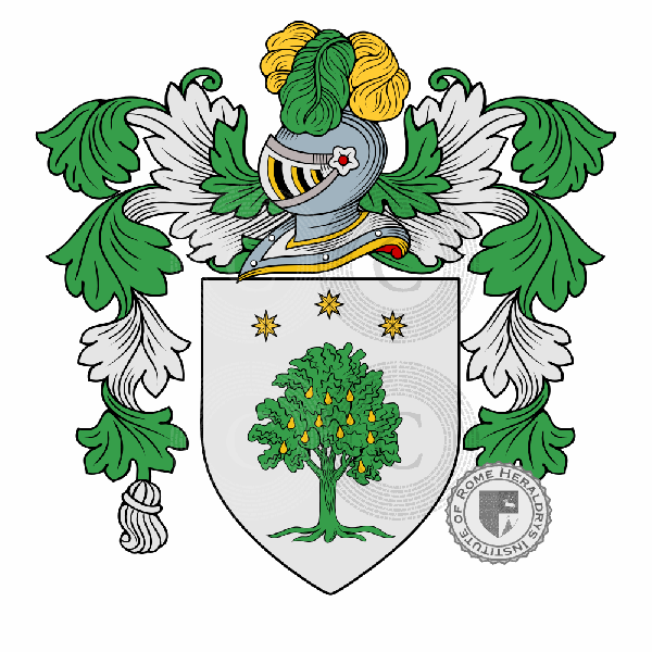Coat of arms of family Piredda