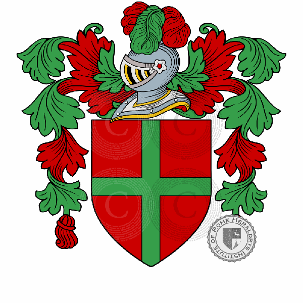 Coat of arms of family Bordolo