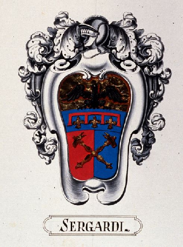 Coat of arms of family Sergardi
