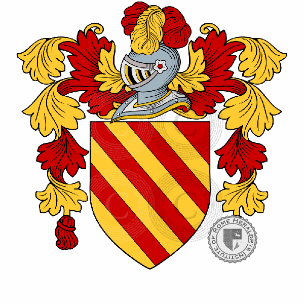 Coat of arms of family Minotti