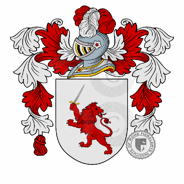Coat of arms of family Galate