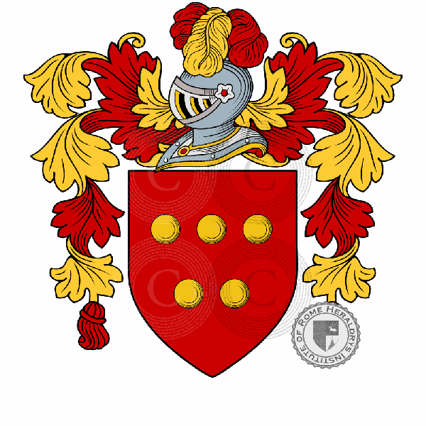 Coat of arms of family Zaccagnini