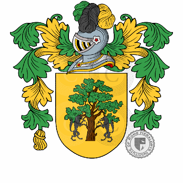 Coat of arms of family Orestes