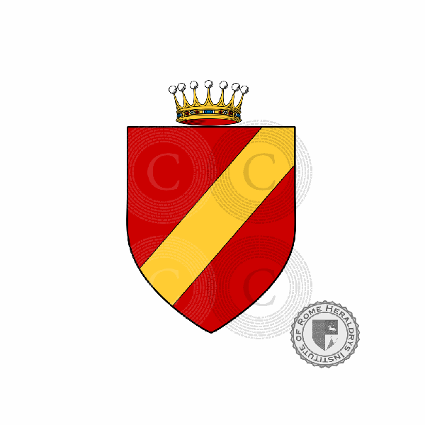 Coat of arms of family Giurato