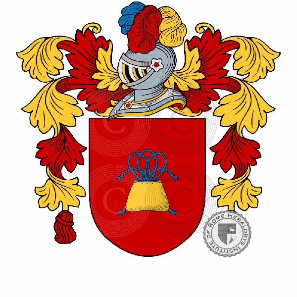 Coat of arms of family Depín