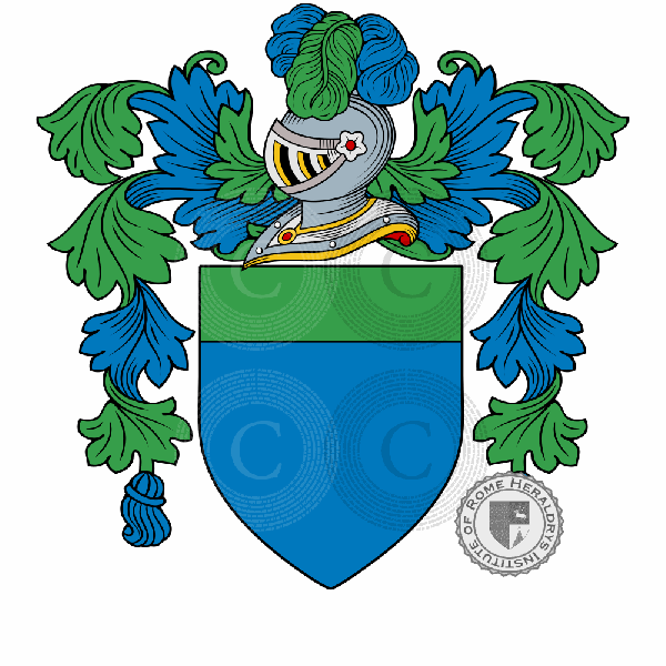 Coat of arms of family Rivalba