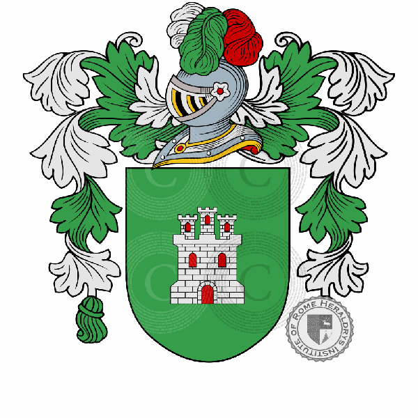Wappen der Familie Rescalvo