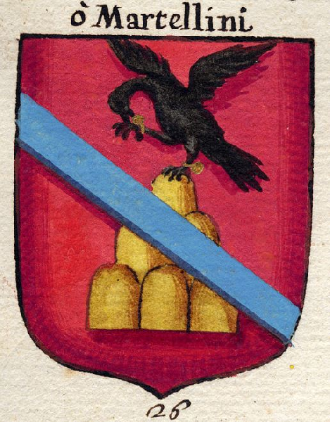 Escudo de la familia Martellini