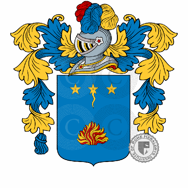 Coat of arms of family Lorenzini