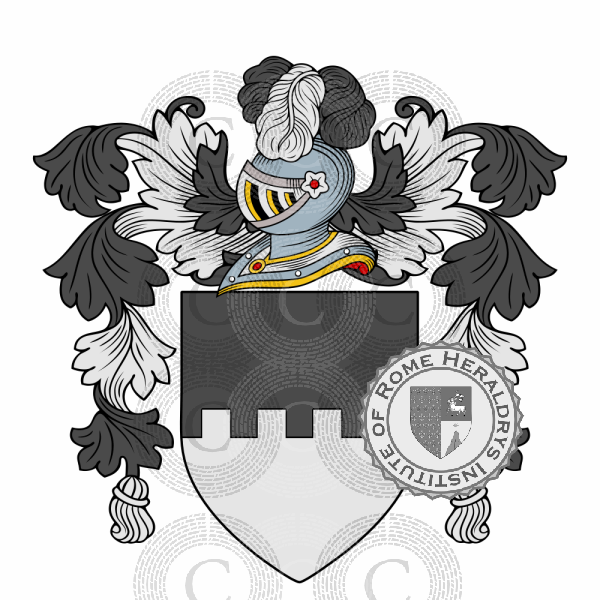 Wappen der Familie Spina Falconi