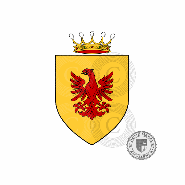 Coat of arms of family Fagiuoli