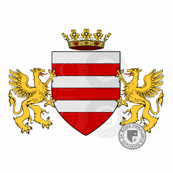 Coat of arms of family De Polignac