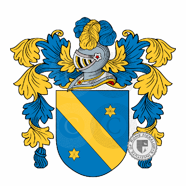 Coat of arms of family Pallares